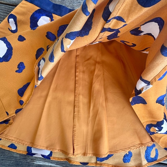 3.1 Phillip Lim Vibrant Orange and Purple Skater Skirt - Picture 10 of 10